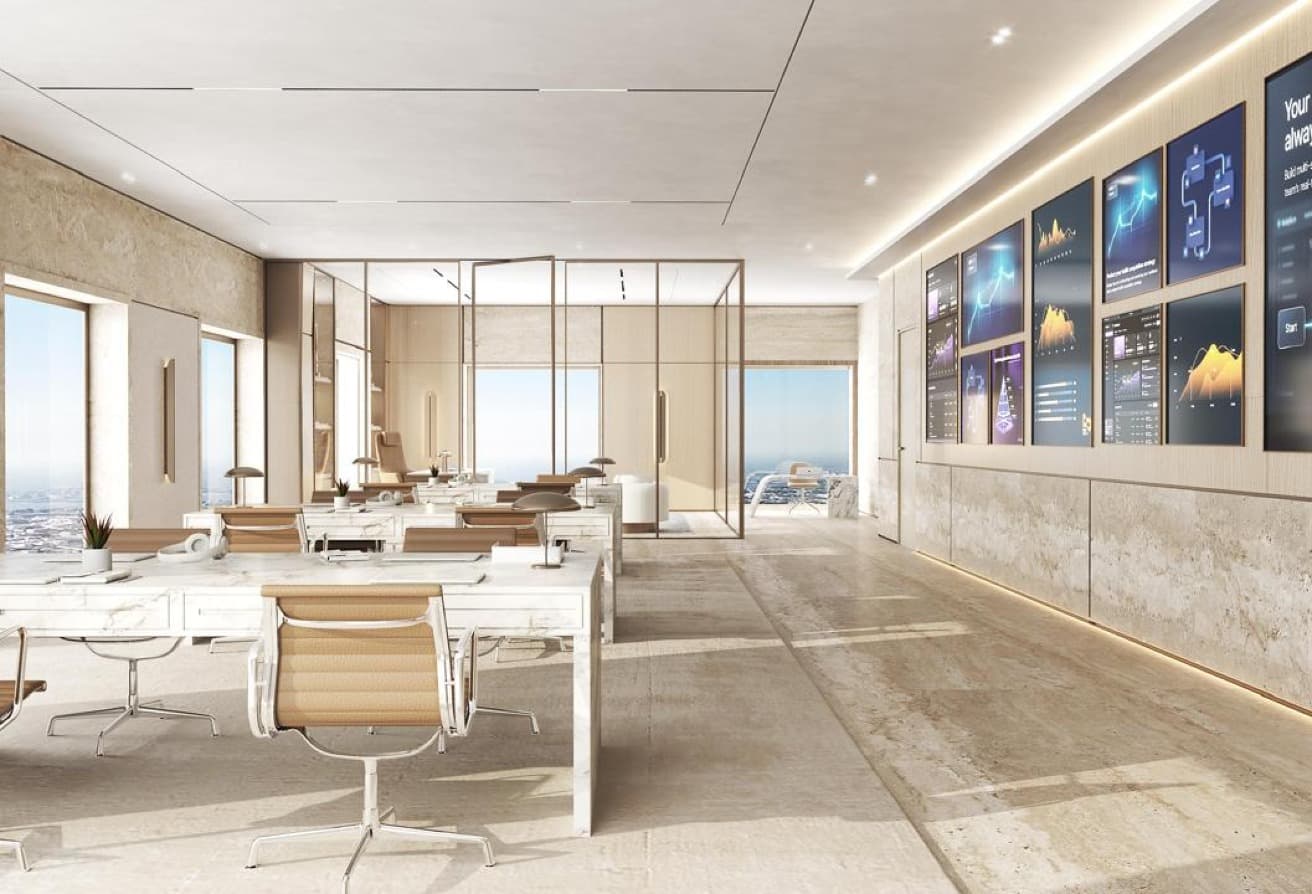 Final Grade A+ Office on Sheikh Zayed | AHS Tower المعرض 1