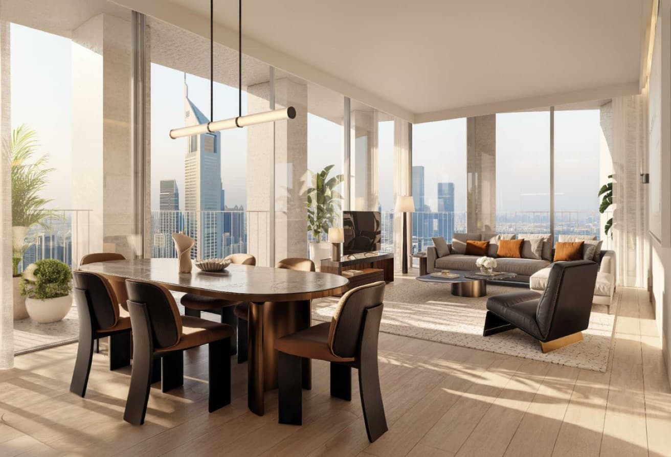 Corner 2BR | Private Terrace | DIFC Skyline Views gallery 2