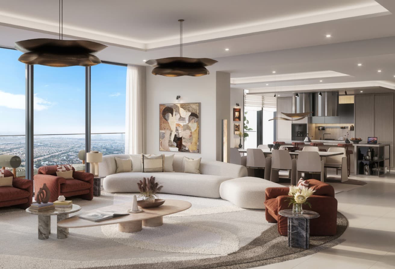 Family Home | Premium 3BR | Jumeirah Island Views المعرض 2