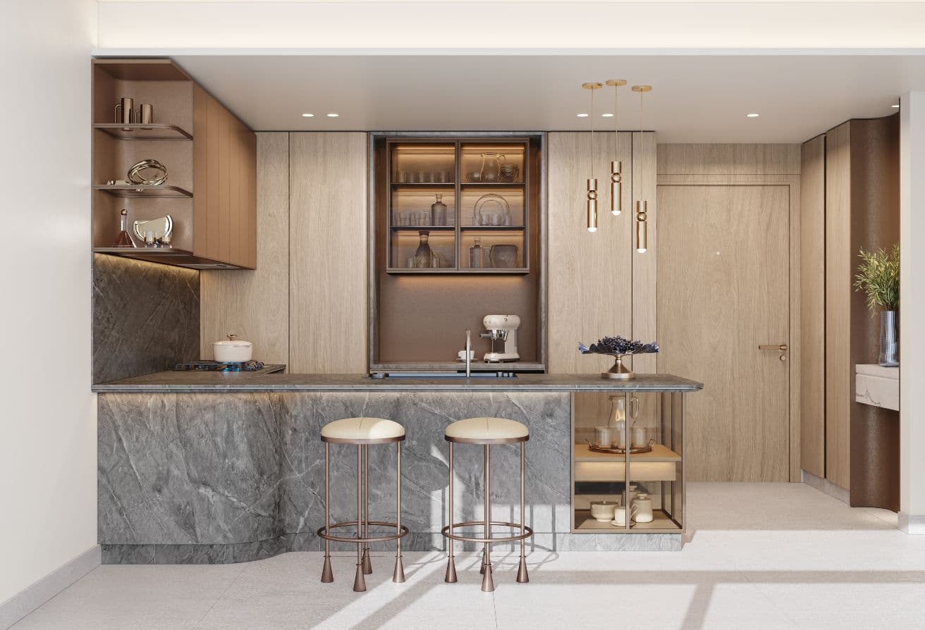 Stylish Modern Home | 3BR + Balcony + Maids galerie 3