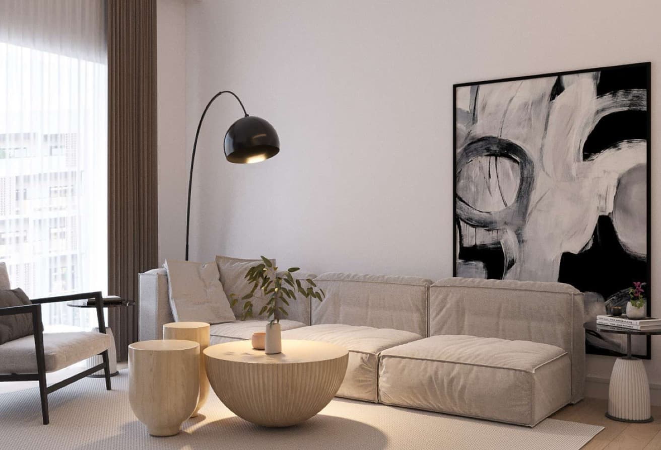 Modern 2BR | Hillside Residences المعرض 1