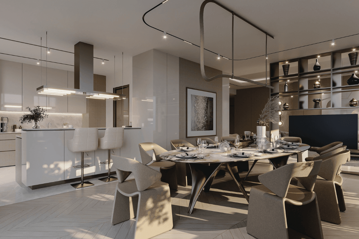 Luxurious Waterfront Living | Smart Home Penthouse المعرض 4