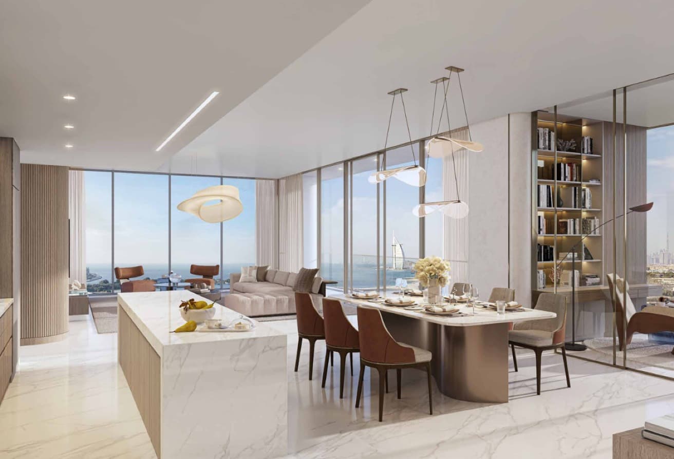 Luxury 4BR | Palm Beach Towers | Full Sea View gallery 3