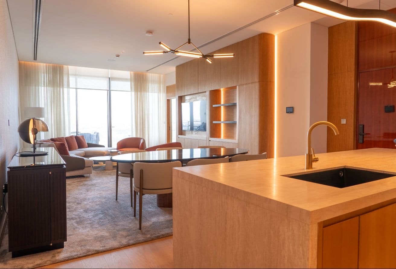 Luxury 3BR | Canal Front | Burj Al Arab & Sea View galerie 1