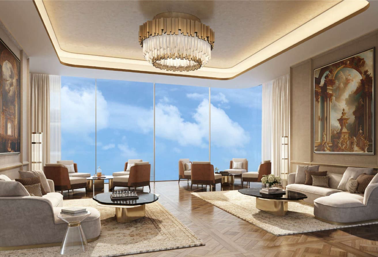 Branded 2BR | High Floor | Sea View | Trump Tower gallery 3