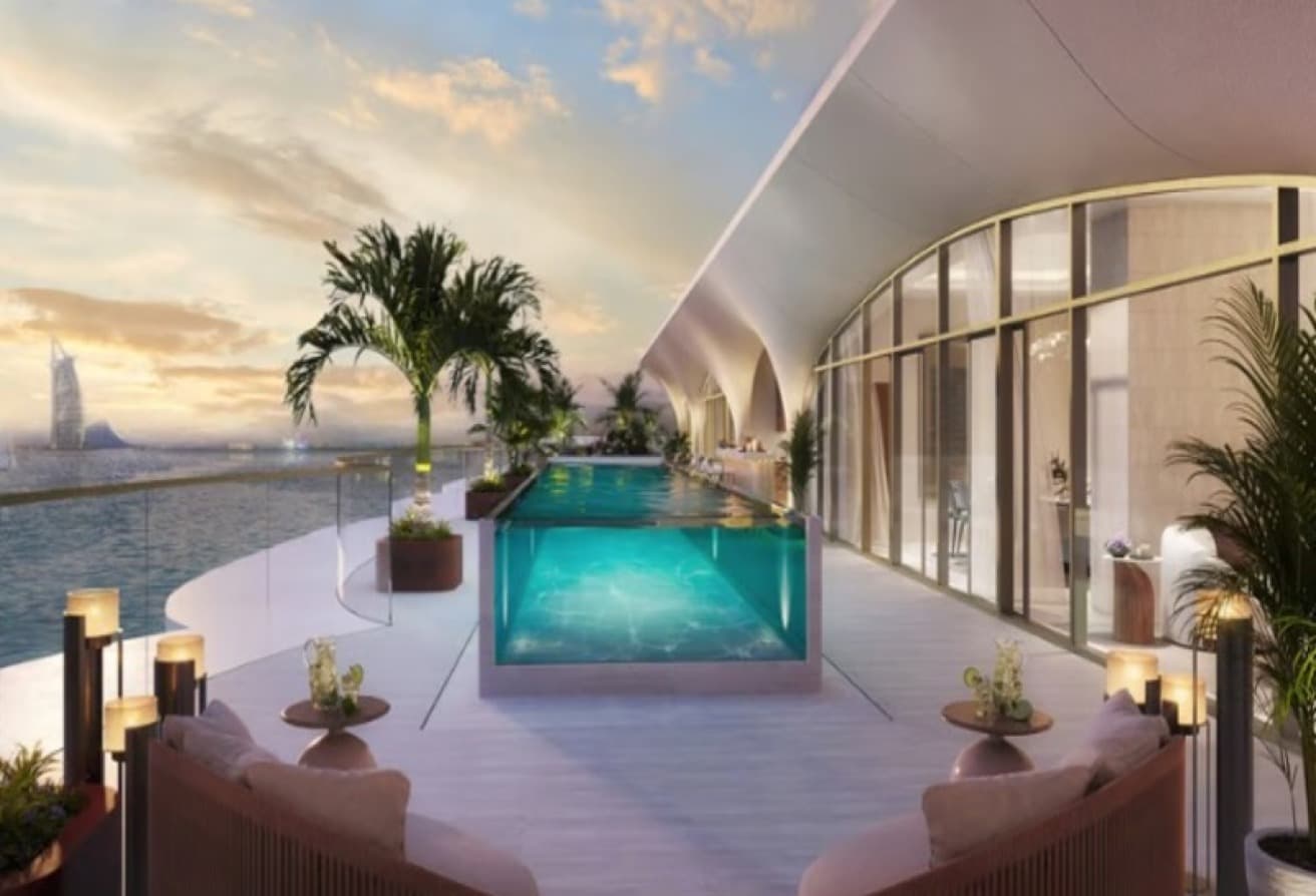 Ocean House | Ultra Luxury 2BR | Pool View المعرض 1