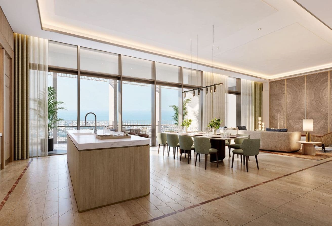 Prestigious 3BR | Four Seasons DIFC | Skyline View المعرض 3
