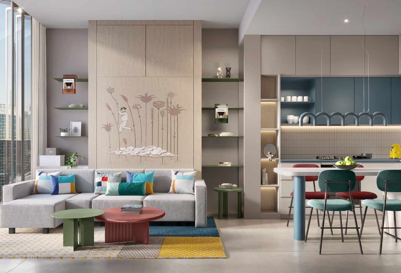 ROVE Residence | Corner Unit | Pool & Skyline View المعرض 1