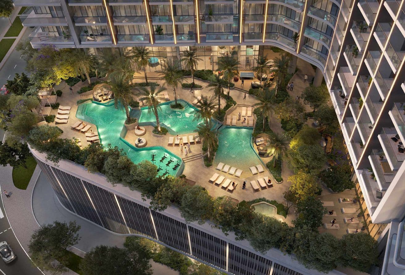 ROVE Residence | Corner Unit | Pool & Skyline View المعرض 2